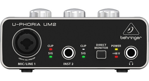 Interfaz De Audio Behringer Um-2