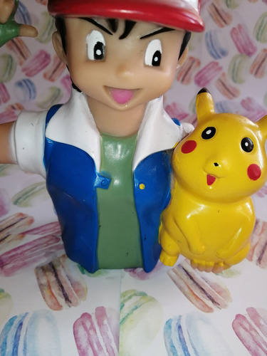 Figura Ash Pikachu Alcancia Pokemon Bootleg