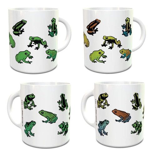 Taza Mágica De Ranas - Taza Que Cambia De Color - Taza De Ca