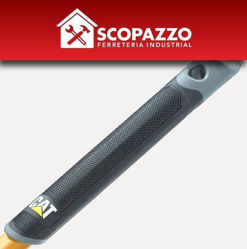 Imagen 4 de 8 de Pala Punta Cuadrada Acero Mango Largo Cat K10103 Dielectrica