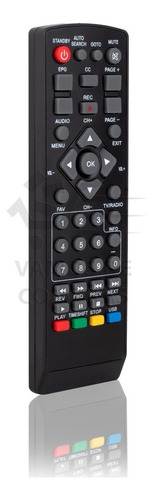 Control Remoto Decodificador Compatible Con Coby Dtv-800