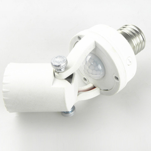 Soporte De Bombilla Tornillo Pir Interruptor Luz Infrarroja