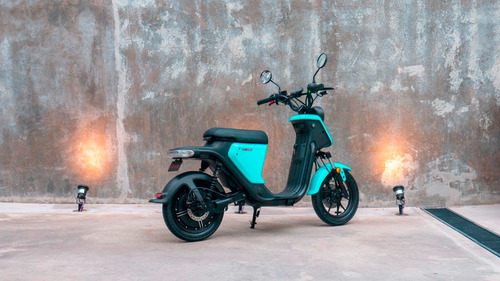 Imagen 6 de 12 de Scooter Eléctrico Nuuv U Pro Celeste Entrega Inmediata Cuota
