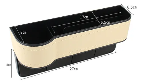 Auto Organizer Car Filler Storage Between Front Premium Pu