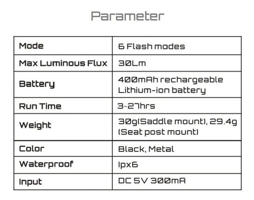 Imagen 6 de 9 de Luz Trasera Inteligente Para Bicicletas X Lite 200 Enfitnix
