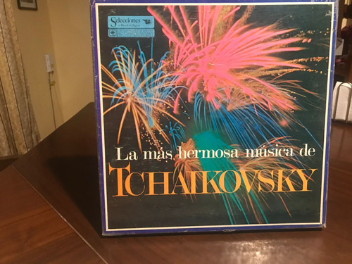 Album 8 Discos Acetato La Más Hermosa Música De Tchaikovsky