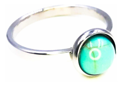 Anillo Acero Quirúrgico Con Piedra Varios Colores