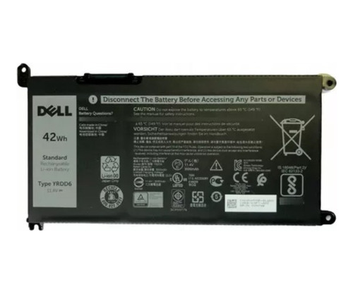 Yrdd6 - Battery 11.4v 42wh 3500mah 3 Cells (con Defecto)