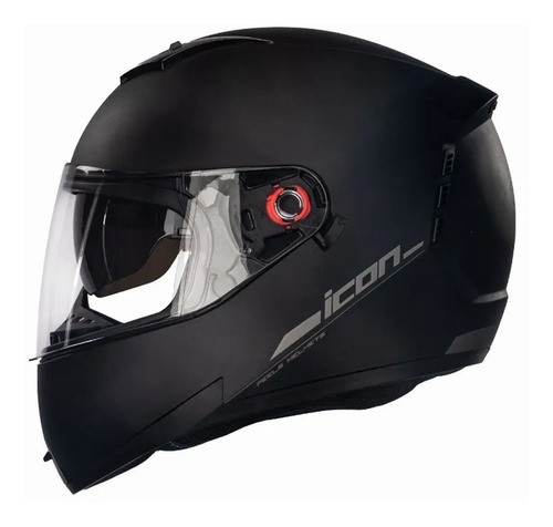 Capacete Fechado Peels Icon Classic Preto Fosco Grafite