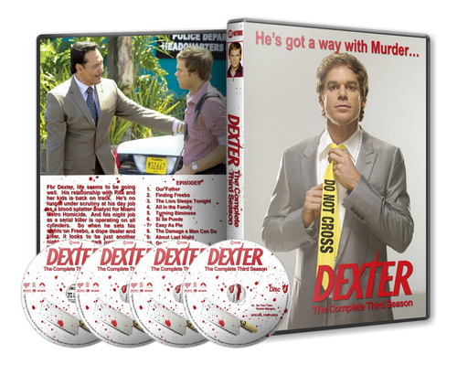 Dexter Serie Completa En Dvd Latino