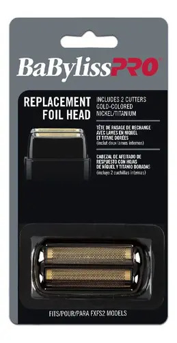 Lâmina Para Shaver Babyliss + Tela Capa Preta Preto