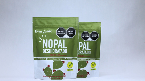 Nopal Deshidratado Enchilado Everganic ( 2 Piezas)
