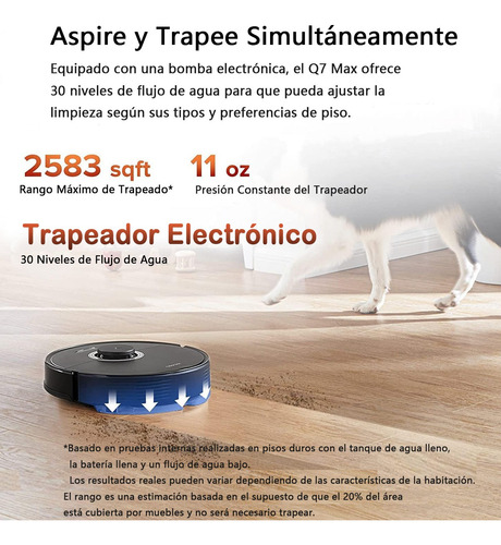 Roborock Q7 Max Robot Aspiradora Y Trapeadora Roomba Irobot
