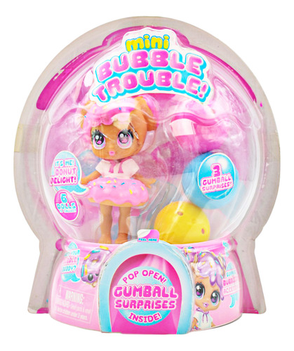 Mini Bubble Trouble Donut Delight 3 Sorpresas 8cm Ruz Da