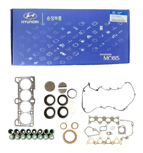 Juego Kit Empacaduras Para Getz Elantra Accent Cvvt 1.6