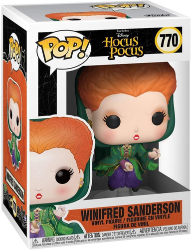 Funko Pop! Disney: Hocus Pocus - Winifred Flying, Multicolor