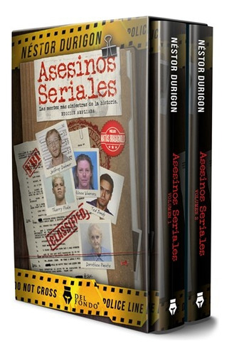 Box Asesinos Seriales - Box Con 2 Libros - Néstor Durigon