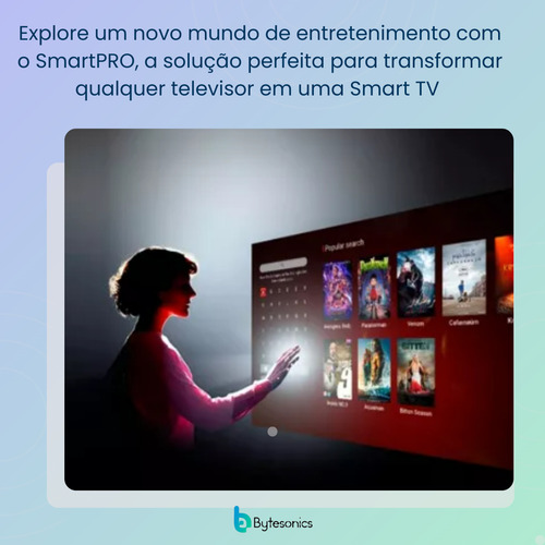 Smart Box Tv 4k Full Hd Prosb-3000 16gb Proeletronic Android