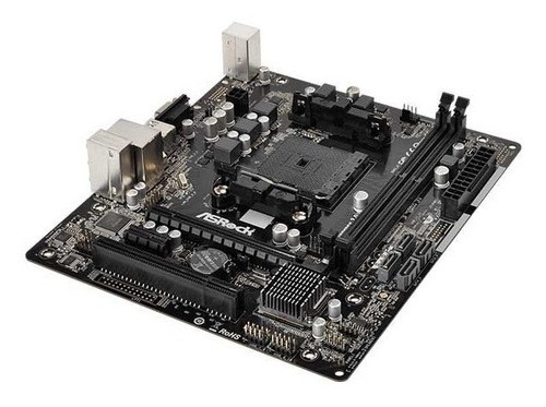 Placa Mãe Asrock Fm2a68m-hd+ R2.0 Ddr3 Fm2+ / Fm2