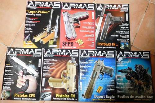 Revista Armas Internacional Vs. Nros.