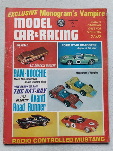 Revista Model Car And Racing Nº 1 - Año 1 - Noviembre 1966