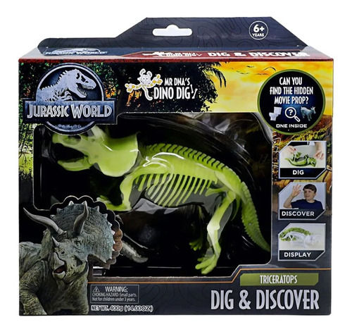 Jurassic World Juego De Excavacion Triceratops