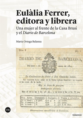 Eulalia Ferrer Editora Y Librera - Ortega Balanza, Marta