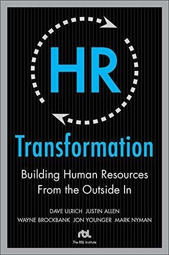 Book : Hr Transformation Building Human Resources From The.