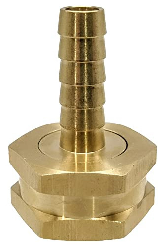 Adaptador De Manguera De Jardín Gridtech De Latón, Conector