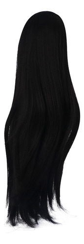 Peluca De Muñeca Negra, Negra, 1/3, Articulada En Forma De B