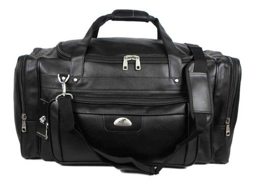 Imagem 2 de 7 de Bolsa Mala De Viagem Kvn Em Couro Sintético 60 Litros