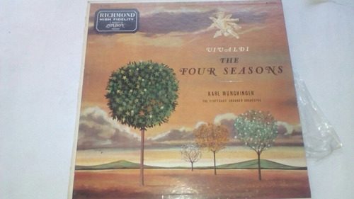 Lp Vivaldi The Four Seasons Karl Münchinger Muy Buen Estado