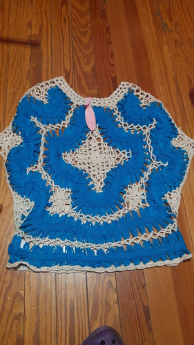 Blusa Tejida Al Crochet