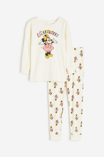 Pijama Minnie H&m Kids Algodón Talle 2 Años