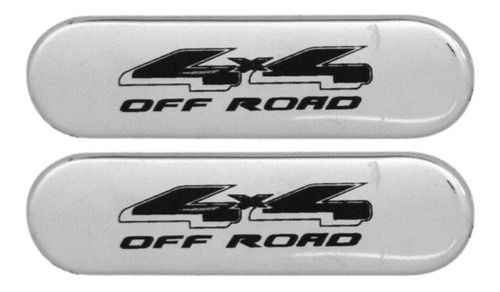 Emblema Placa 4x4 Off Road