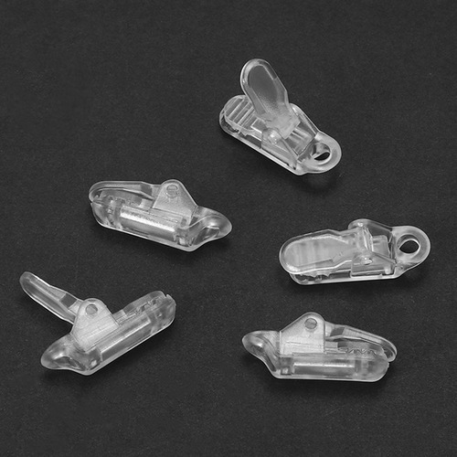 2 X 10 Uds Clips Para Lona Empuñaduras De Bloqueo Claro