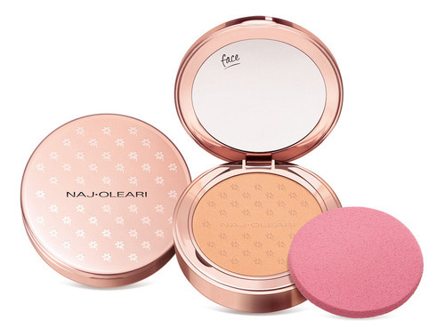 Base de maquillaje en crema Naj Oleari Face Face Naj Oleari Silk Feel Wet & Dry powder Foundation 02 Peach