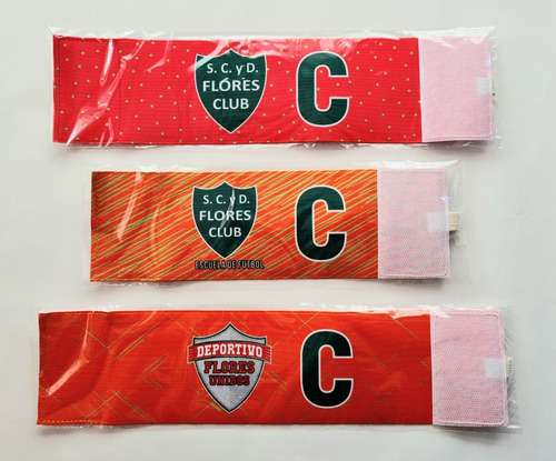 Cintas, Bandas, Y Ligas, De Capitán Personalizadas !!!