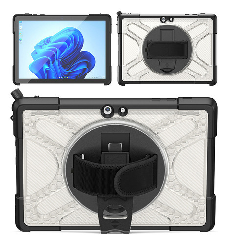 Para Microsoft Surface Go/go2/go3 Mão Rotativa Com Suporte