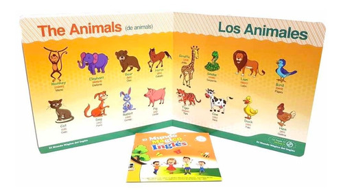 Imagen 7 de 9 de Libro Pizarra Mágica El Mágico Mundo Del Inglés Niños 3-5