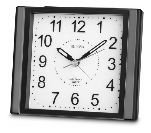 B1872 Reloj Despertador Moon, Negro