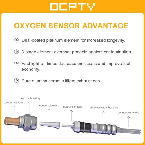 Relación De Oxígeno O2 Ocpty 234-5107 Combustible Aire Senso