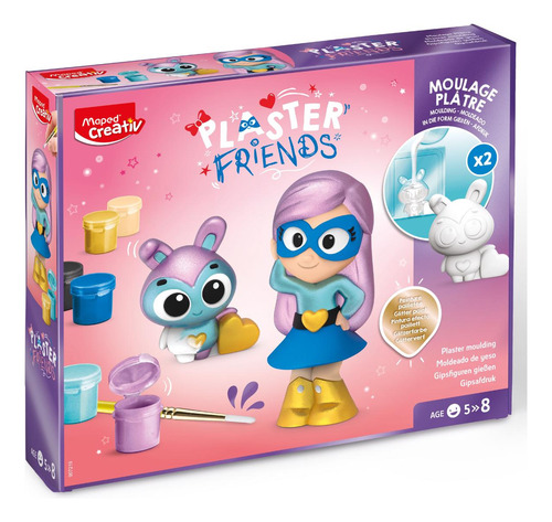 Maped Creativ - Plaster Friends Super Girl Blanco