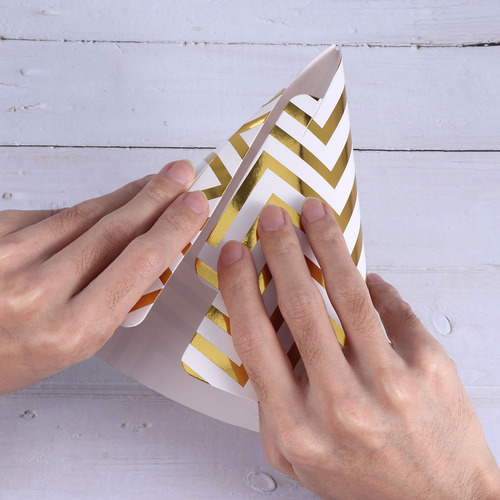 10 Unidades De Sombreros Triangulares Para Fiesta De Cumplea