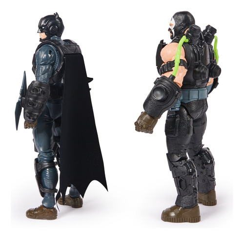 Set Batalla Batman Vs Bane De 30 Cm, 14 Accesorios Incluidos