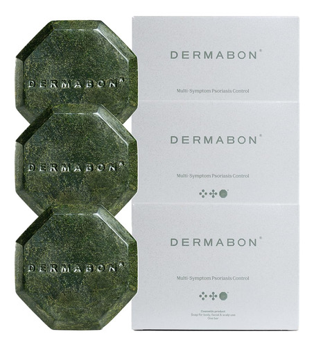 Dermabon Jabon Corporal De Psoriasis De Alquitran De Carbon