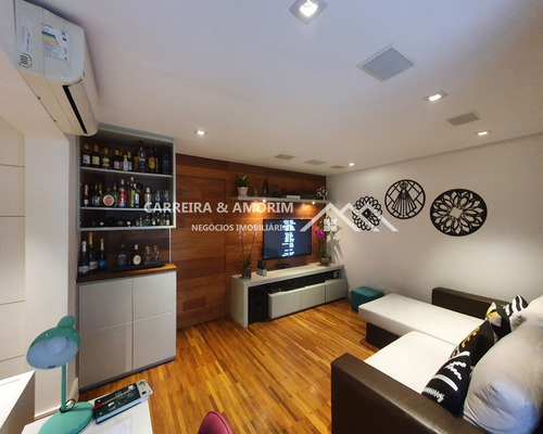 Apartamento A Venda 101m² Gardem, 2 Dormitórios, Sala 2 Ambientes, Quintal Privativo, Fino Acabamento. 5 Minutos Metrô Campo Limpo. Jardim Casa Blanca - Ap00155 - 69027741