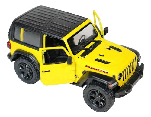 Modelo A Escala Jeep Wrangler Rubicon Coleccionable  Nuevo