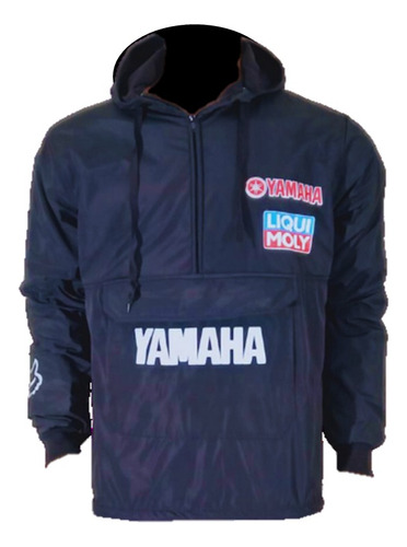 Chaqueta Moto Buso Hoodie Motero Impermeable Forro Algodón