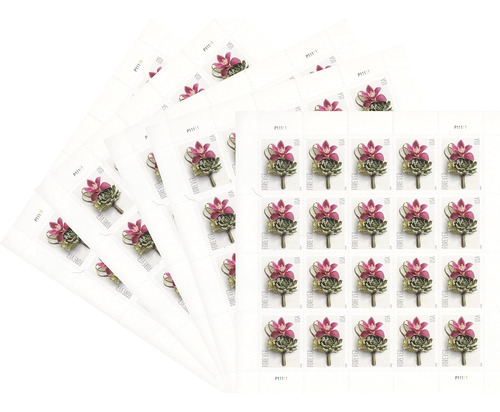 Contemporary Boutonniere Forever Stamps Sheet Of 20 - W...